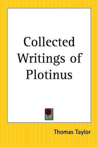 Collected Writings of Plotinus