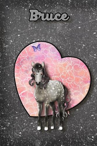 Dapple Dreams Bruce: Wide Ruled Composition Book Diary Lined Journal