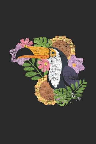 Toucan Tropical: Toucans Notebook, Dotted Bullet (6" x 9" - 120 pages) Animal Themed Notebook for Daily Journal, Diary, and Gift