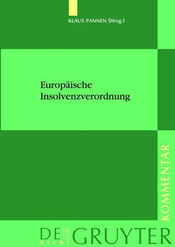 Europäische Insolvenzverordnung
