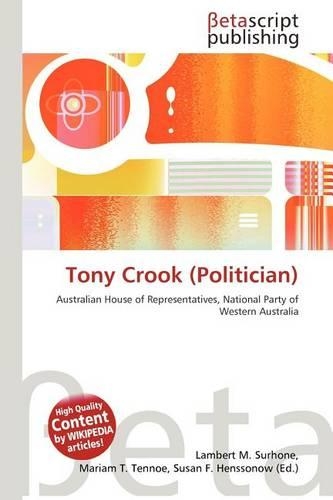 Tony Crook (Politician)