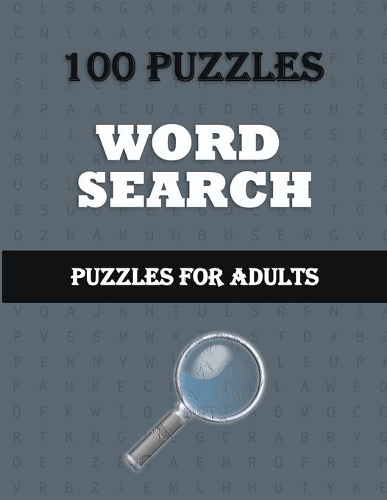 100 Puzzles Word Search - Puzzles for Adults