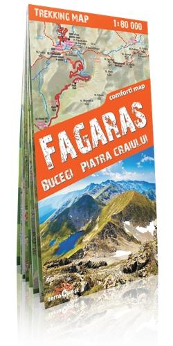 terraQuest Trekking Map Fagaras, Bucegi & Piatra Craiului: (trekking map)