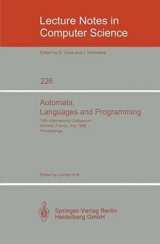 Automata, Languages and Programming