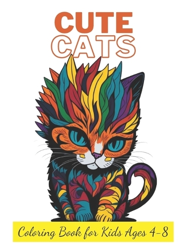 Cat Coloring Book for Kids 4-8