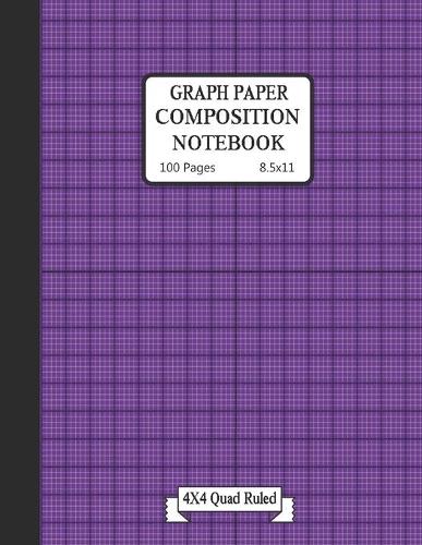 Graph paper composition notebook