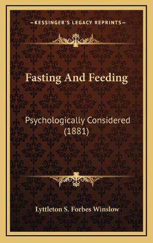 Fasting And Feeding