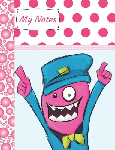 My Notes: Funny Monster Writing Journal Composition Notebook