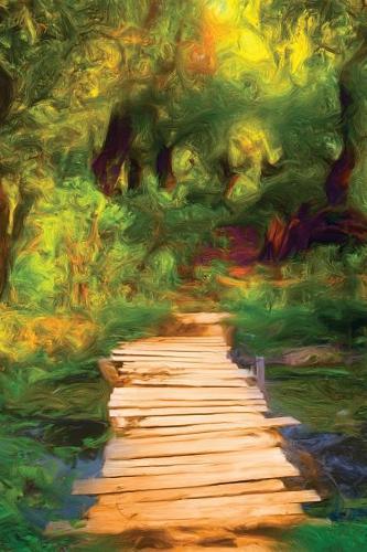 Walking on Water Notebook: Blank Journal Diary Log(32 Old Country 150 Lined)