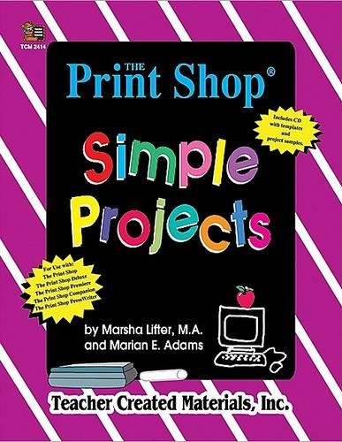The Print Shop(r) Simple Projects