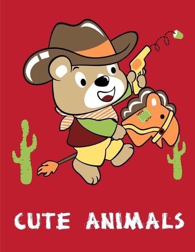 Cute Animals: coloring pages for adults relaxation with funny images to Relief Stress(13 Animals in Christmas)