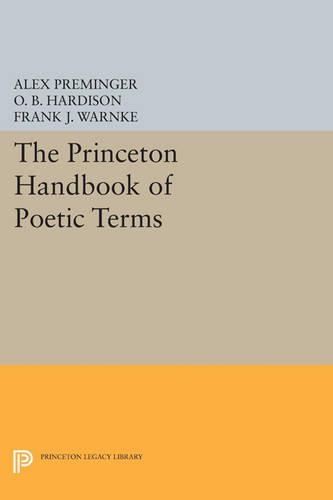 The Princeton Handbook of Poetic Terms