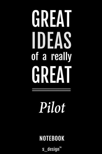 Notebook for Pilots / Pilot: awesome handy Note Book [120 blank lined ruled pages]