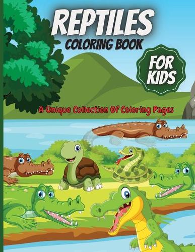 Reptiles Coloring Book