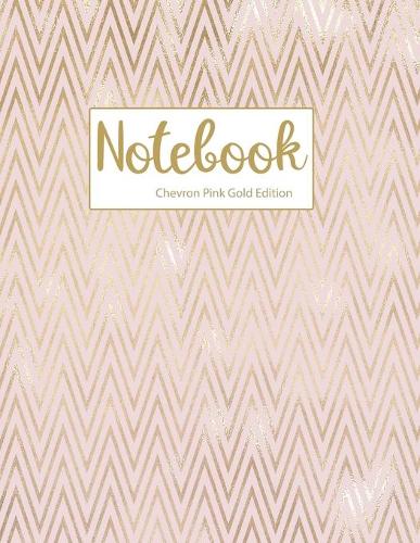 Notebook Chevron Pink Gold Edition