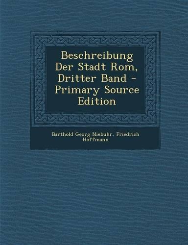 Beschreibung Der Stadt ROM, Dritter Band