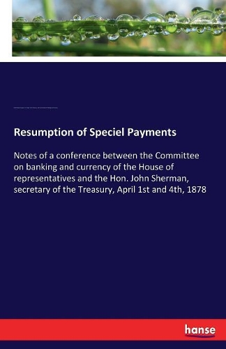 Resumption of Speciel Payments