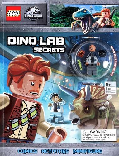 Lego Jurassic World: Dino Lab Secrets: (Activity Book with Minifigure)