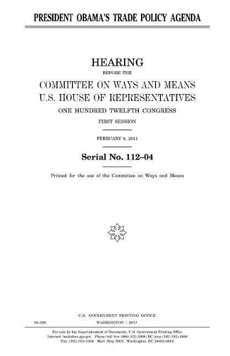 President Obama's Trade Policy Agenda