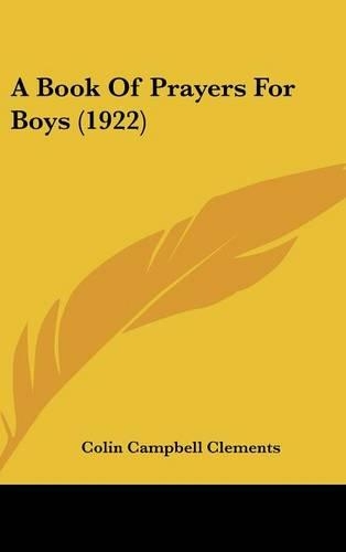 A Book of Prayers for Boys (1922)