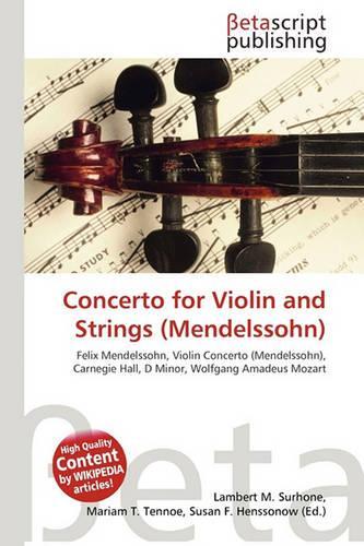 Concerto for Violin and Strings (Mendelssohn)