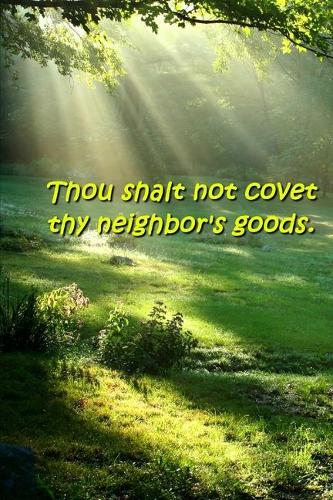 2020 Weekly Planner Religious Theme Tenth Commandment Traditional Wording: 2020 Planners Calendars Organizers Datebooks Appointment Books Agendas