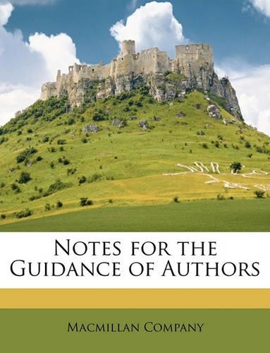 Notes for the Guidance of Authors