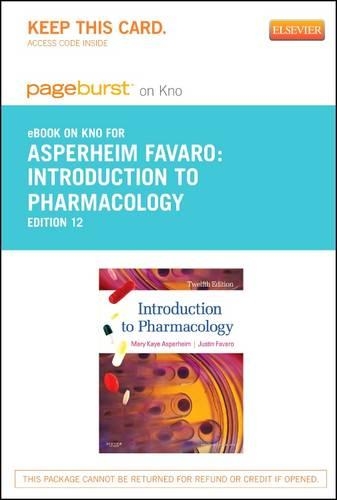 Introduction to Pharmacology - Elsevier eBook on Intel Education Study (Retail Access Card)