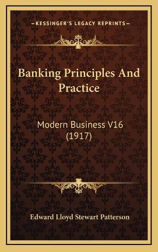 Banking Principles And Practice
