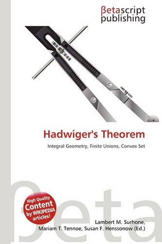 Hadwiger's Theorem