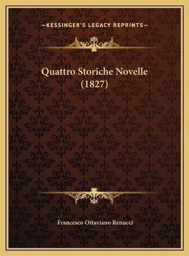 Quattro Storiche Novelle (1827)