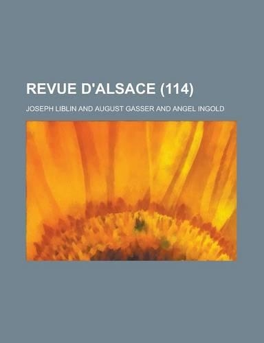 Revue D'Alsace (114 )