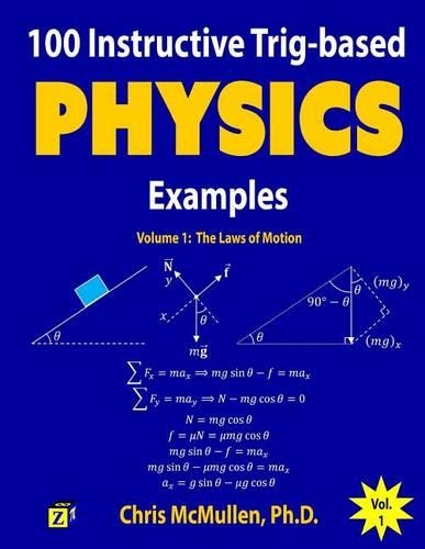 100 Instructive Trig-based Physics Examples: The Laws of Motion(1 Trig-Based Physics Problems with Solutions)
