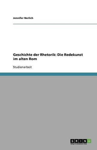 Geschichte der Rhetorik