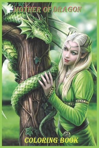 mother of dragons: 200 coloring page 6x9 inches, wonderful world of dragons: dover fantasy coloring book colorists and ''game of thrones lovers of all ages will treasu