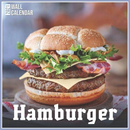 Hamburger 2021 Wall Calendar: Official Hamburger Wall Calendar 2021, 12 Months