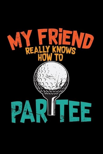 My friend really knows how to par tee: 6x9 Mini Golf - dotgrid - dot grid paper - notebook - notes