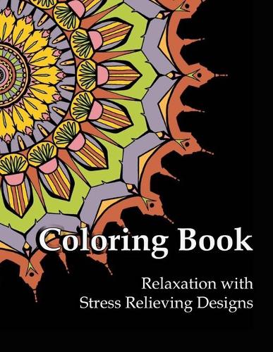 Coloring Book Relaxation with Stress Relieving Designs
