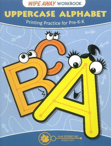 Uppercase Alphabet Wipe Away Workbook*******