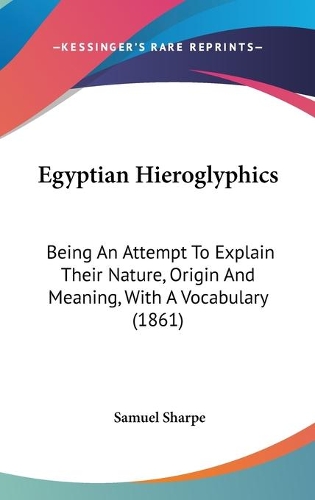 Egyptian Hieroglyphics