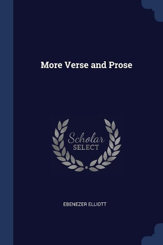 More Verse and Prose