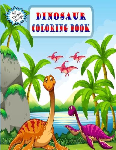 Dinosaur coloring book