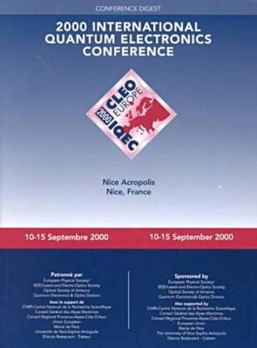 2000 European Quantam Electronics Conf (Eqec)