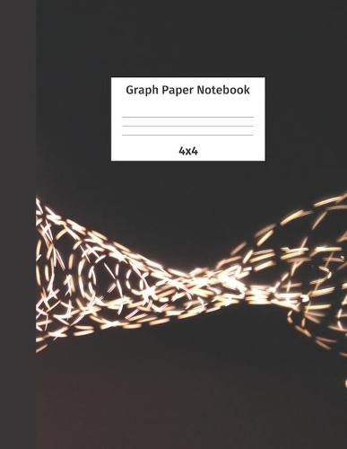 Graph Paper Notebook 4x4