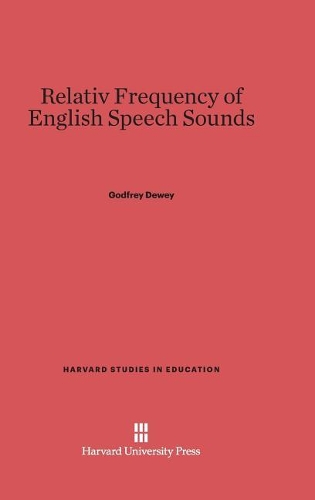 Relative Frequency of English Speech Sounds
