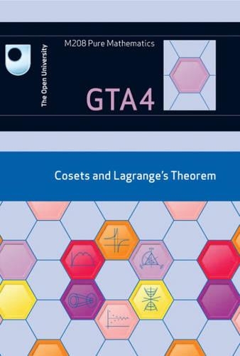 Cosets and Lagrange's Theorem: Unit GTA4