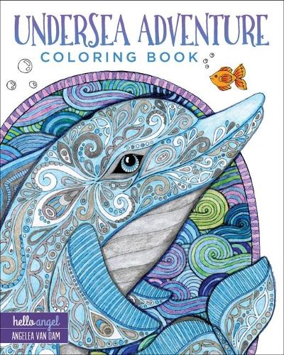 Hello Angel Undersea Adventure Coloring Book