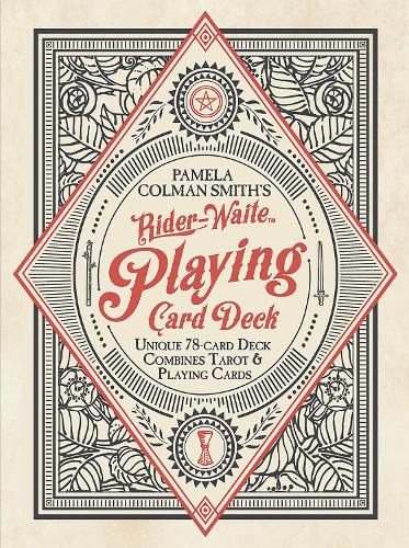 Rider Waite Playing Card Deck: 78-Card Poker Deck, Illustrated with Pamela Colman Smith Rider-Waite Tarot Images, Combines Tarot and Playing Cards, Includes Instruction Booklet