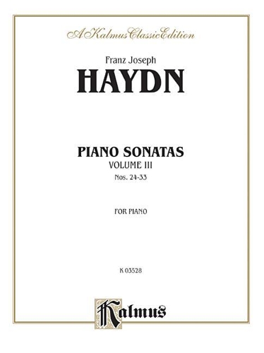 Sonatas, Volume III