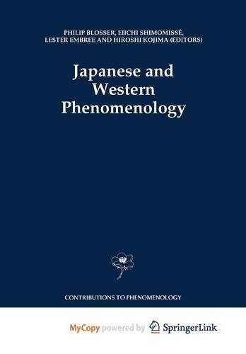 Japanese and Western Phenomenology